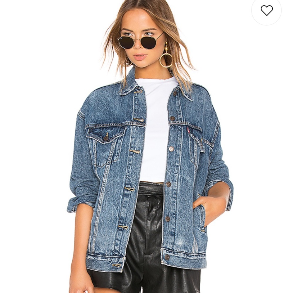 Levi Baggy Trucker Jean Jacket (new with tags)